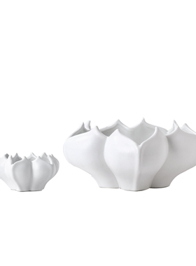 现代简约陶瓷花器创意软装饰品