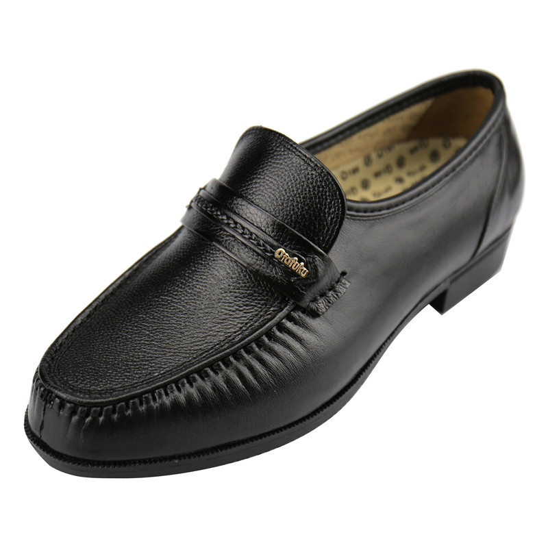 原装正品磁疗好多福日本健康鞋保健男鞋爸爸中老年休闲真皮鞋软底