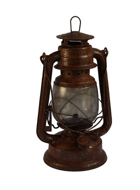 复古怀旧风煤油灯民俗装饰摆件