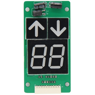 通用电梯外呼显示板 外召板CBX-01A CBX-01B电梯配件全新正品现货