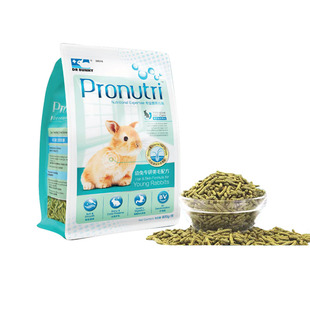 Dr.Bunny兔博士幼兔兔粮专研美毛配方粮宠物兔子用品900g兔子饲料