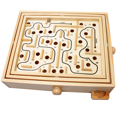 弹珠台迷宫动手游戏平衡玩具