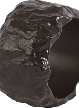 原创手作风黑檀木肌理首饰