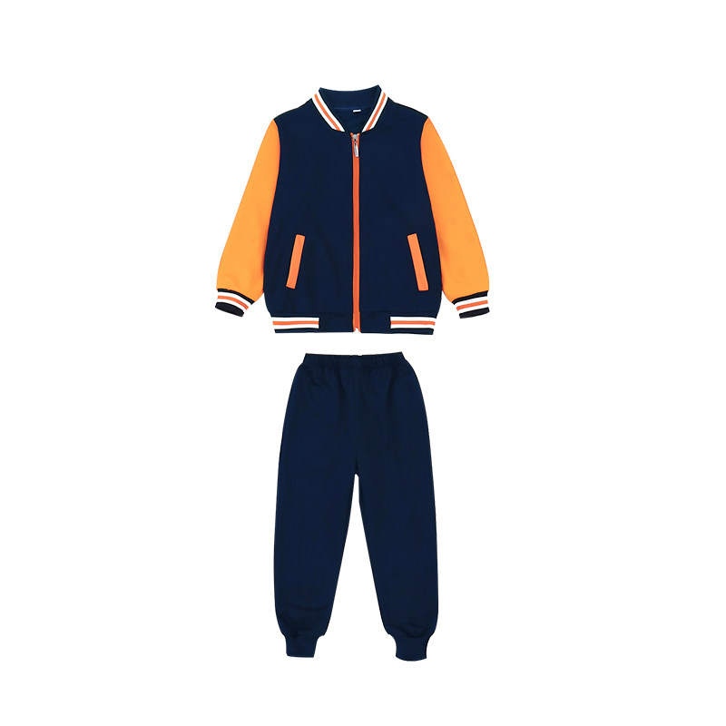 新款小学生校服套装春秋冬装儿童棒球服运动会套装班服幼儿园园服