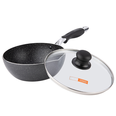 可恩COREN不粘锅无油烟麦饭中韩