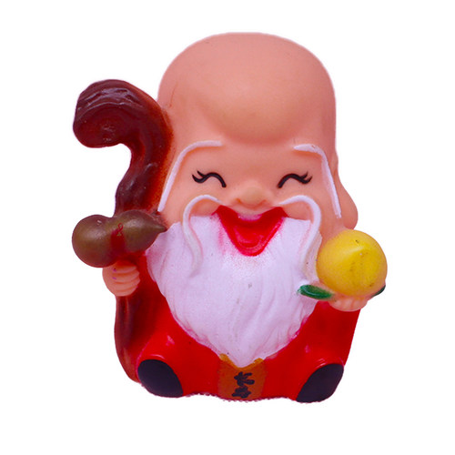 寿星公婆蛋糕摆件老人祝寿桃财神爷寿字抽钱盒生日存钱罐烘焙装饰