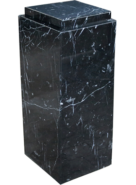 黑白根大理石双层摆台展厅基座