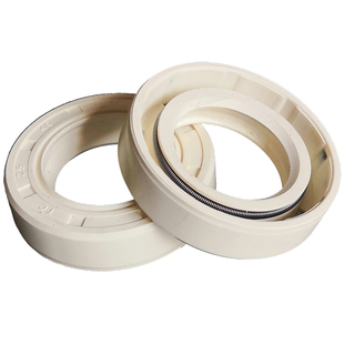 白色骨架油封食品机械密封圈支持定做非标橡胶制品厂家有检测报告