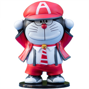 哆啦A梦手办模型汽车摆件钢铁侠美国队长COS猫王迈克尔杰克逊公仔