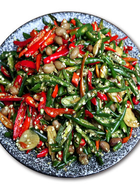 腌辣椒下饭菜开胃菜泡椒小米椒