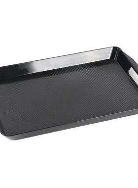 塑料防滑托盘长方形食堂餐盘加厚