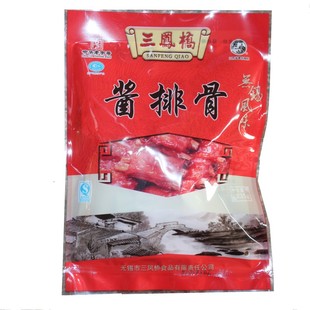 无锡特产 中华老字号三凤桥酱排骨235g 真空袋装食品肉类零食小吃