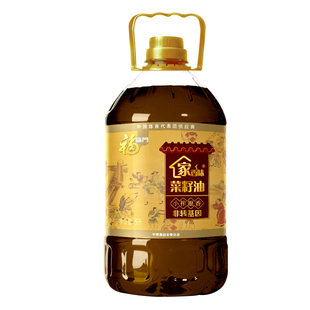 福临门非转基因家香味老家土榨菜籽油5L*1桶 中粮出品家用食用油