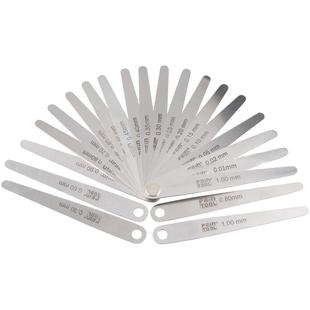 精度不锈钢塞尺套装塞规测量间隙尺厚薄规塞尺片间隙规0.02-1.0mm