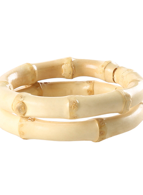 竹节手环竹根手串竹报平安转运手饰品成双成对男女情侣手镯竹木藤