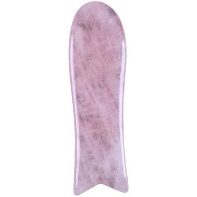 天然粉晶全身美容脸部刮痧板套装面部头部眼部玉石经络疏通拨筋棒