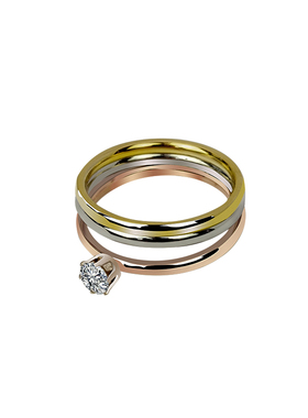 网红戒指女士时尚日韩小众设计