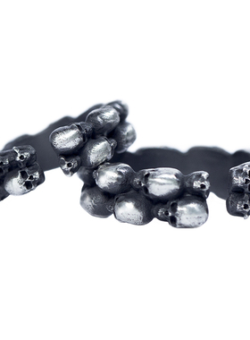 白木黑冰原创设计手工银饰