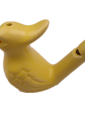 会叫玩具鸟哨紫砂口哨子摆件水鸟