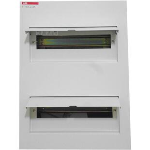 ABB强电箱双层32回路暗装金属空开箱家ACM2X16 FNB适用28-30-32位