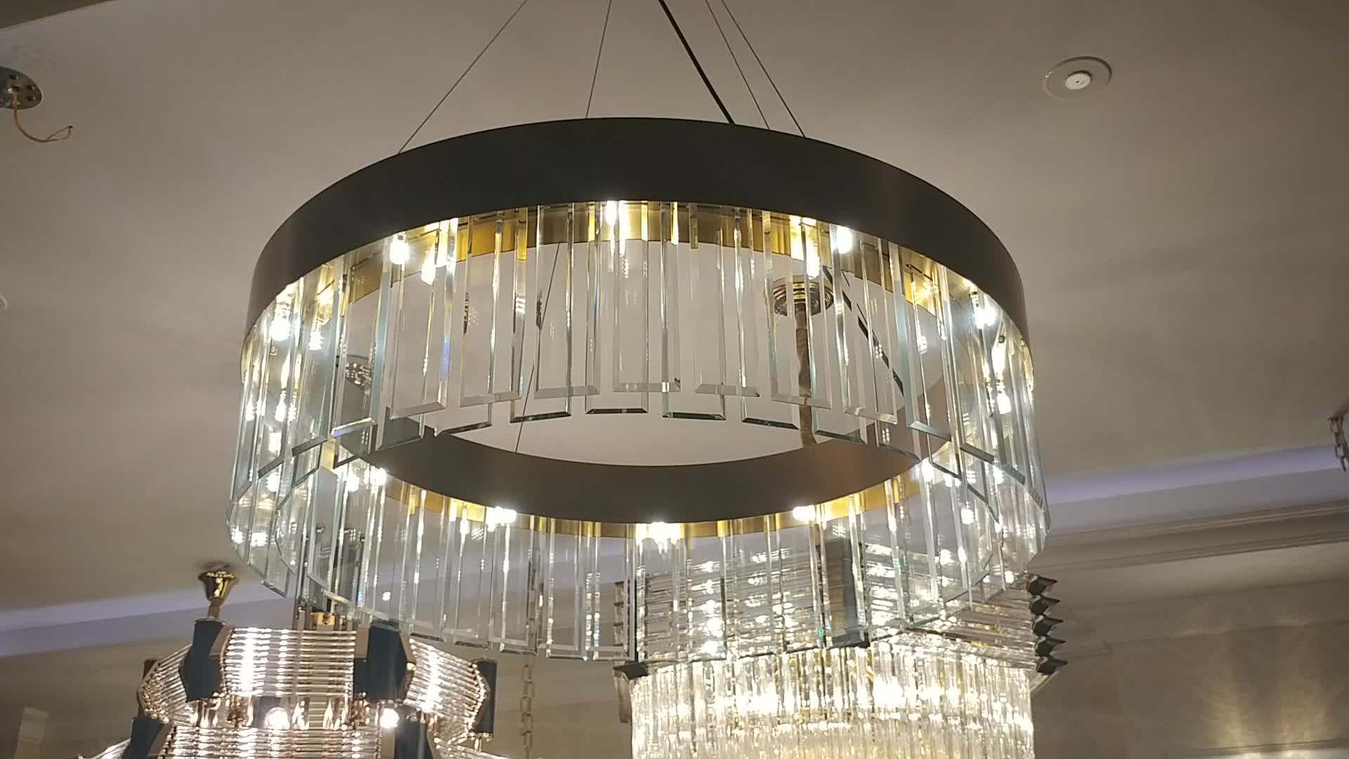 Contemporary Italian Modern Chandelier Lights Light Crystal Ceiling