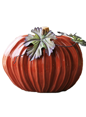 丰收橱窗陶瓷感恩节南瓜