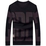 2024高档长袖t恤男士卫衣中青年宽松体恤春秋装上衣服打底小衫潮T