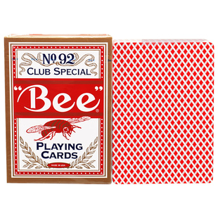 小蜜蜂扑克牌美国原装正品蜜蜂Bee扑克牌纸牌进口德州扑克专用牌