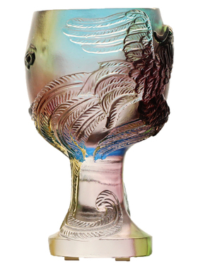 古法琉璃新婚对象情人节居家摆件