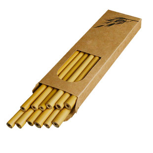 手工定制天然竹吸管可降解尖嘴非一次性奶茶小竹管环保竹砸酒吸管