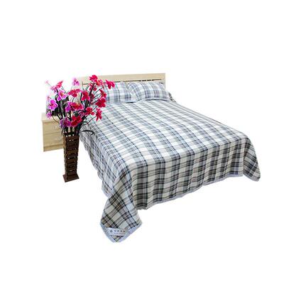 双鹤亚麻床单加厚空调婴儿席枕套