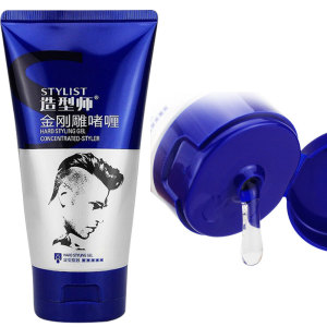 金刚雕啫喱发蜡男士咖喱水保湿定型液体着哩者喱好膏发胶超硬这里