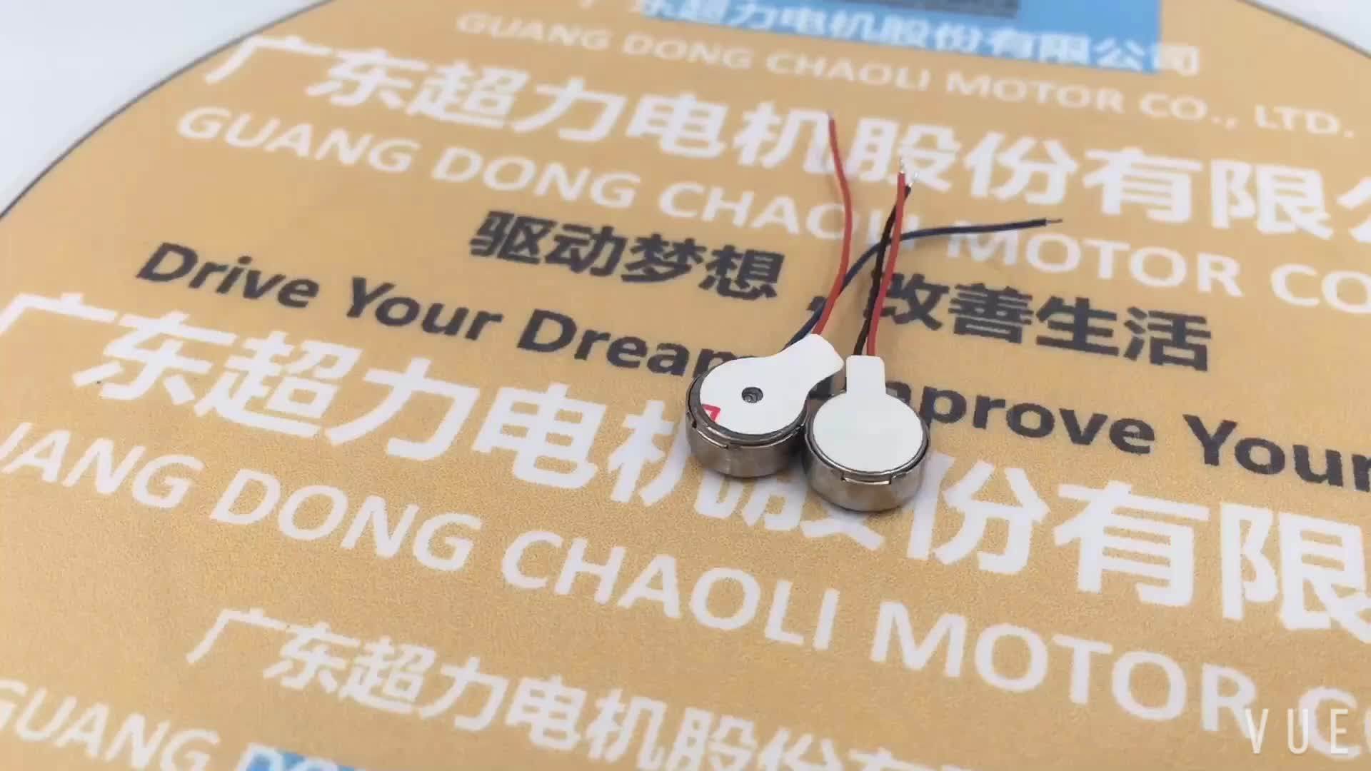 8mm 3v Flat Vibration Dc Motor Cl0834 For Electronic Watch Quartz