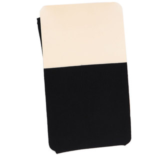 春秋学院风Jk黑肤色拼接丝袜女连裤防勾耐磨竖条平版假过膝天鹅绒