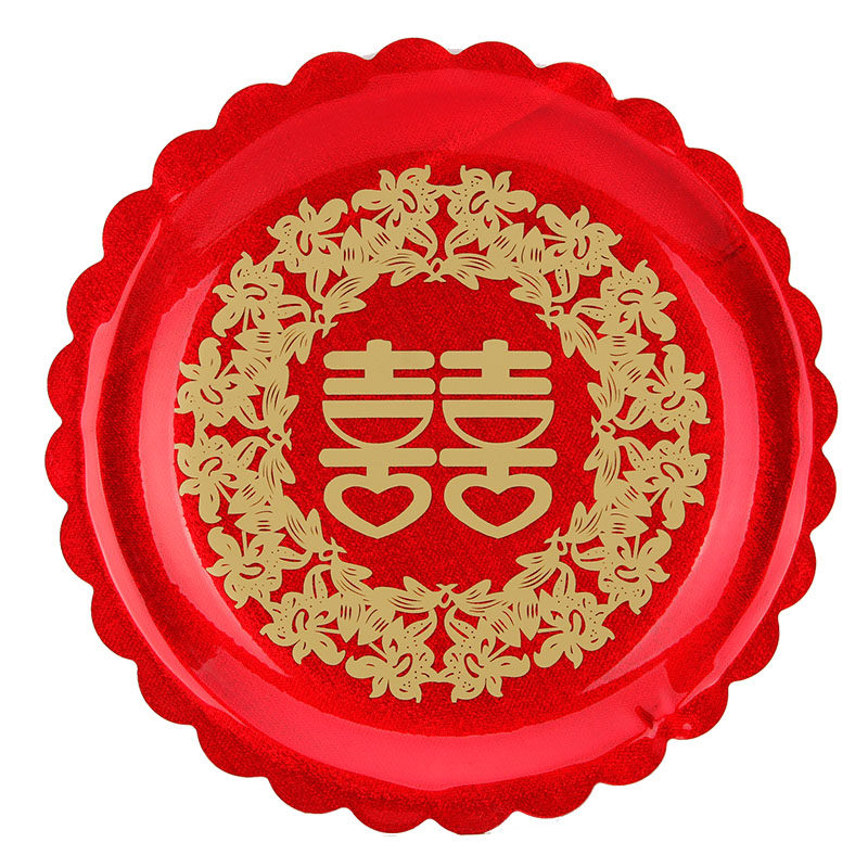 结婚亚克力托盘敬茶盘婚庆婚宴糖创意礼盒/礼品套组