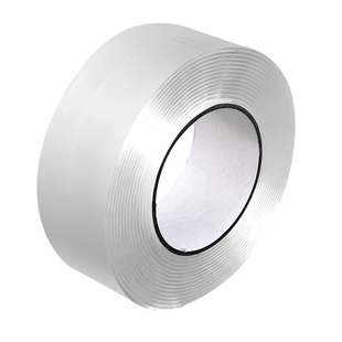 纳米双面胶高粘度透明魔力胶带不留痕无痕汽车用万能强力防水胶布