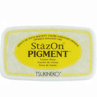 日本月猫新品Tsukineko SZ-PIG猪猪印台橡皮章手账手工多功能印泥