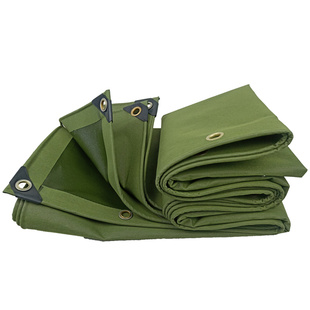 加厚帆布防雨防晒油布货车防水篷布遮雨棚布防雨布油苫布保温蓬布