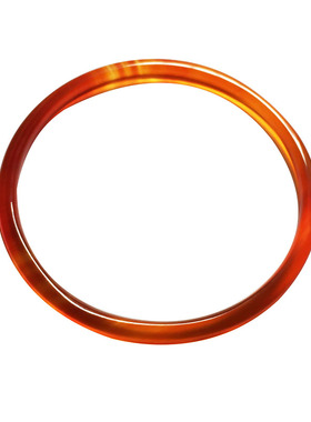 正品天然红玛瑙手镯极细窄边文艺