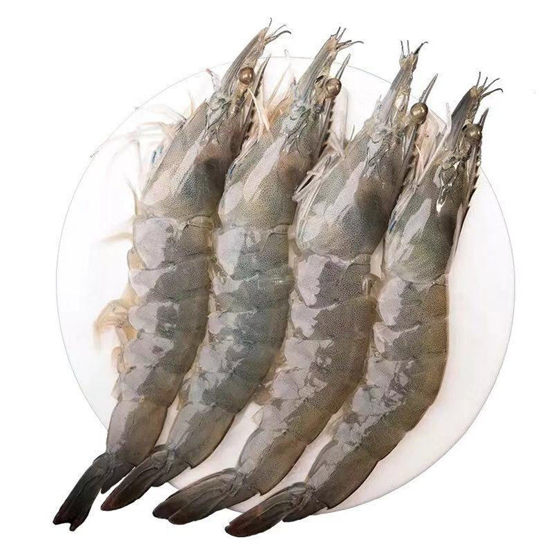 青岛大虾对虾海虾青虾基围虾单冻虾海鲜水产超大虾顺丰包邮4斤装