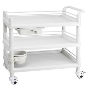 医ABS用手推车美发工具车治疗移动双三层手术小推车美容院专用