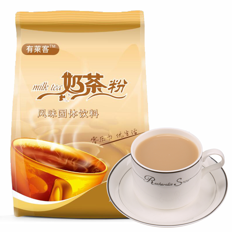 有莱客800g速溶阿萨姆奶茶粉三合一原味奶茶红茶冲饮料奶茶店原料