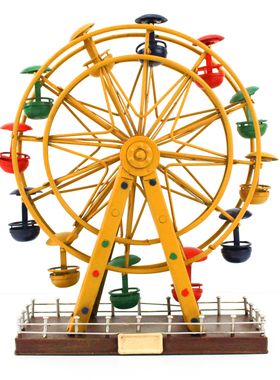 纯手工摩天轮餐厅酒吧创意摆件