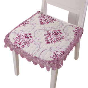 【六个装】椅子座垫四季通用防滑现代简约绑带办公室家用屁股坐垫