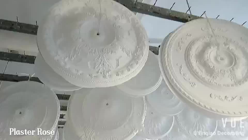 Carving Flower Pattern Designs Plaster Of Paris False Ceiling Pop