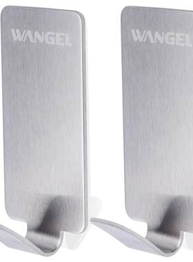 无痕WANGEL粘胶不锈钢粘钩吸盘