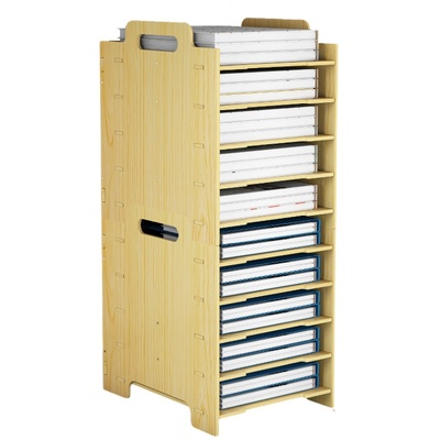 桌面文件夹文件架收纳盒