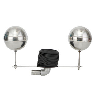 Namola那摩拉双球304不锈钢油水分离机吸浮球装置浮油收集设备