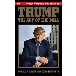 特朗普 交易的艺术 英文原版 Trump The Art of the Deal 特朗普自传英文版 小开本 特朗普传记 川普 特朗普书籍 Donald J. Trump