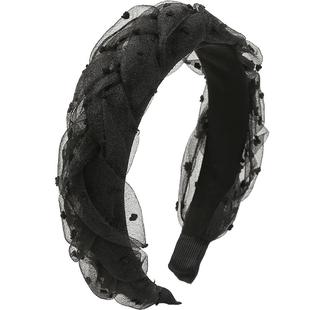 麻花辫子发箍女头箍压发卡发捆头饰百搭外出宽边发饰高颅顶不勒头